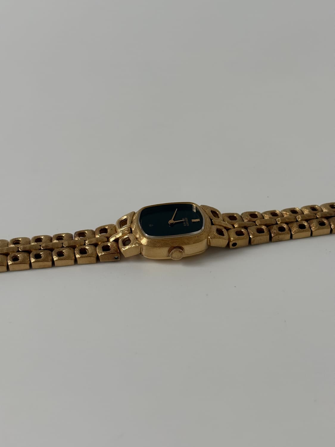 1970s Gold Square Bracelet Ladies Quartz 상품이미지6