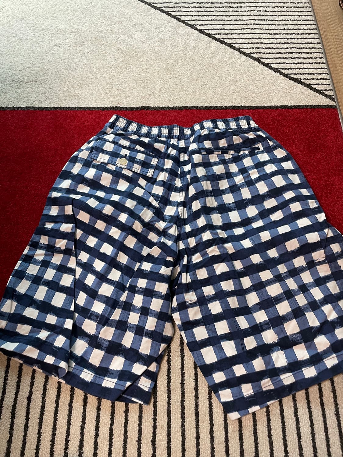 유니클로 MARNI 체크블록 반바지 L 상품이미지2
