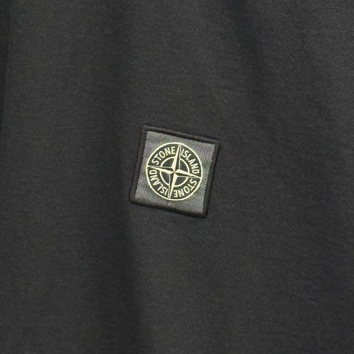 [백화점판/XL] 25SS 스톤아일랜드 패치 반팔 블랙 상품이미지3