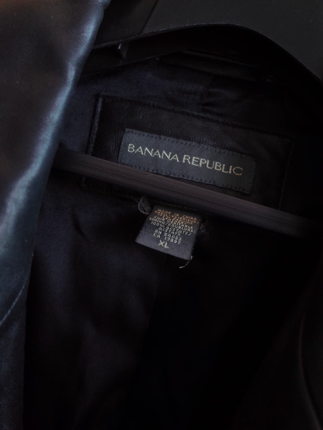 00s Banana Republic 리얼 레더 카코트 올드갭 상품이미지3