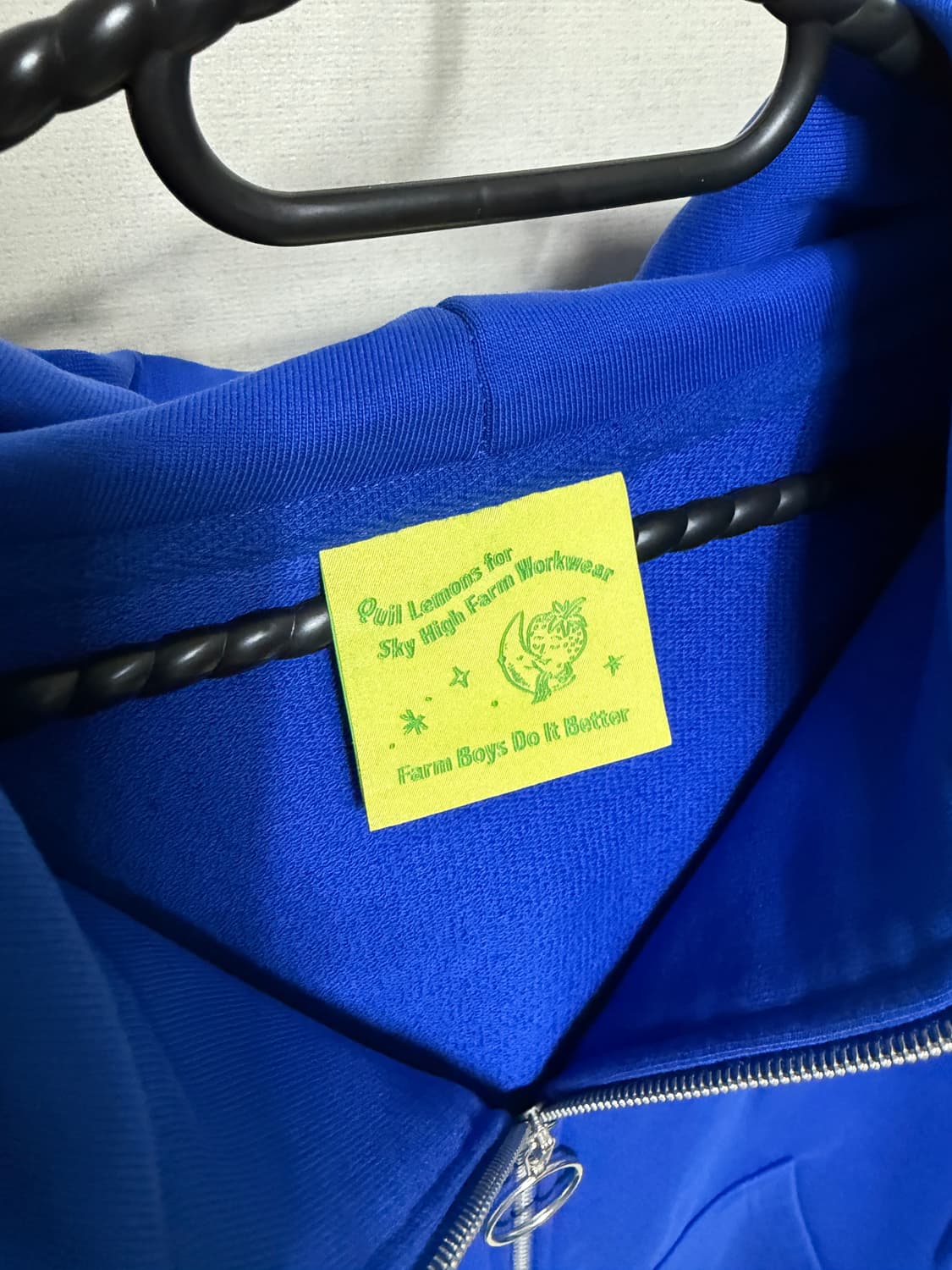 [S] skyhighfarm 스카이하이팜 후드집업 블루  상품이미지8