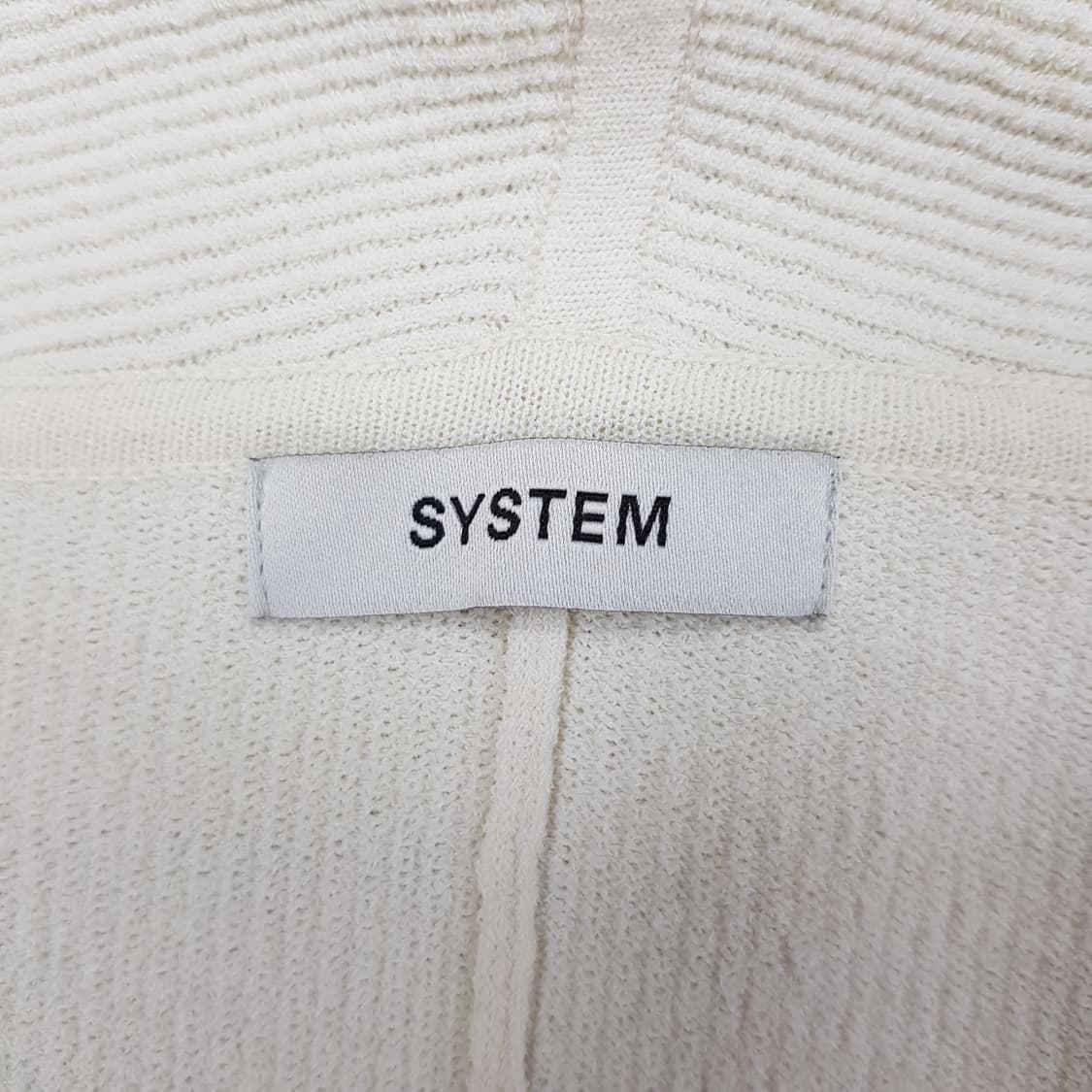 한섬 시스템 2022 AACENTRE22 카라 니트 베스트 F사이즈 상품이미지6