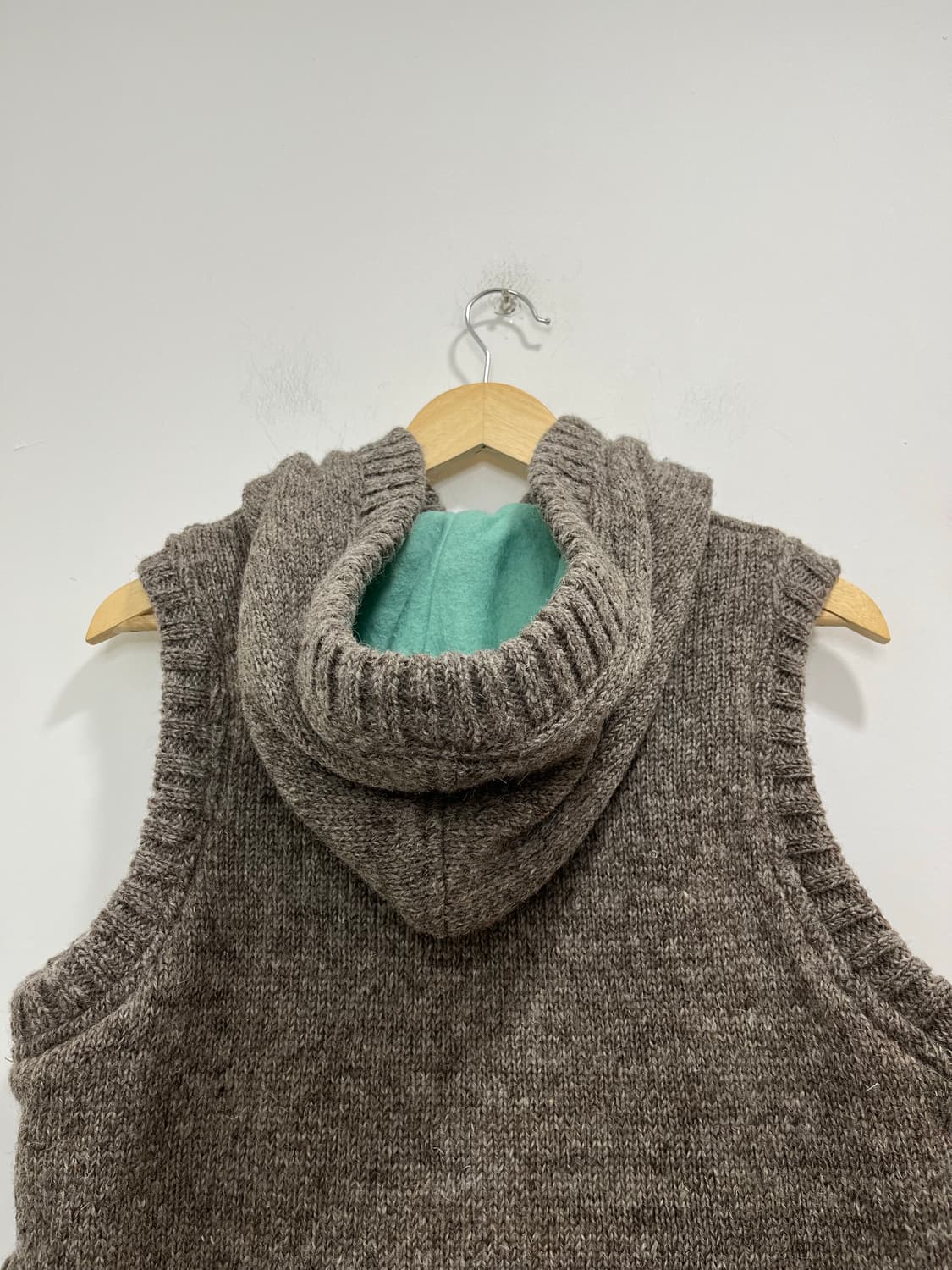 TITICACA 일본 빈티지 모리걸 뜨개 니트 후드 가디건 상품이미지8