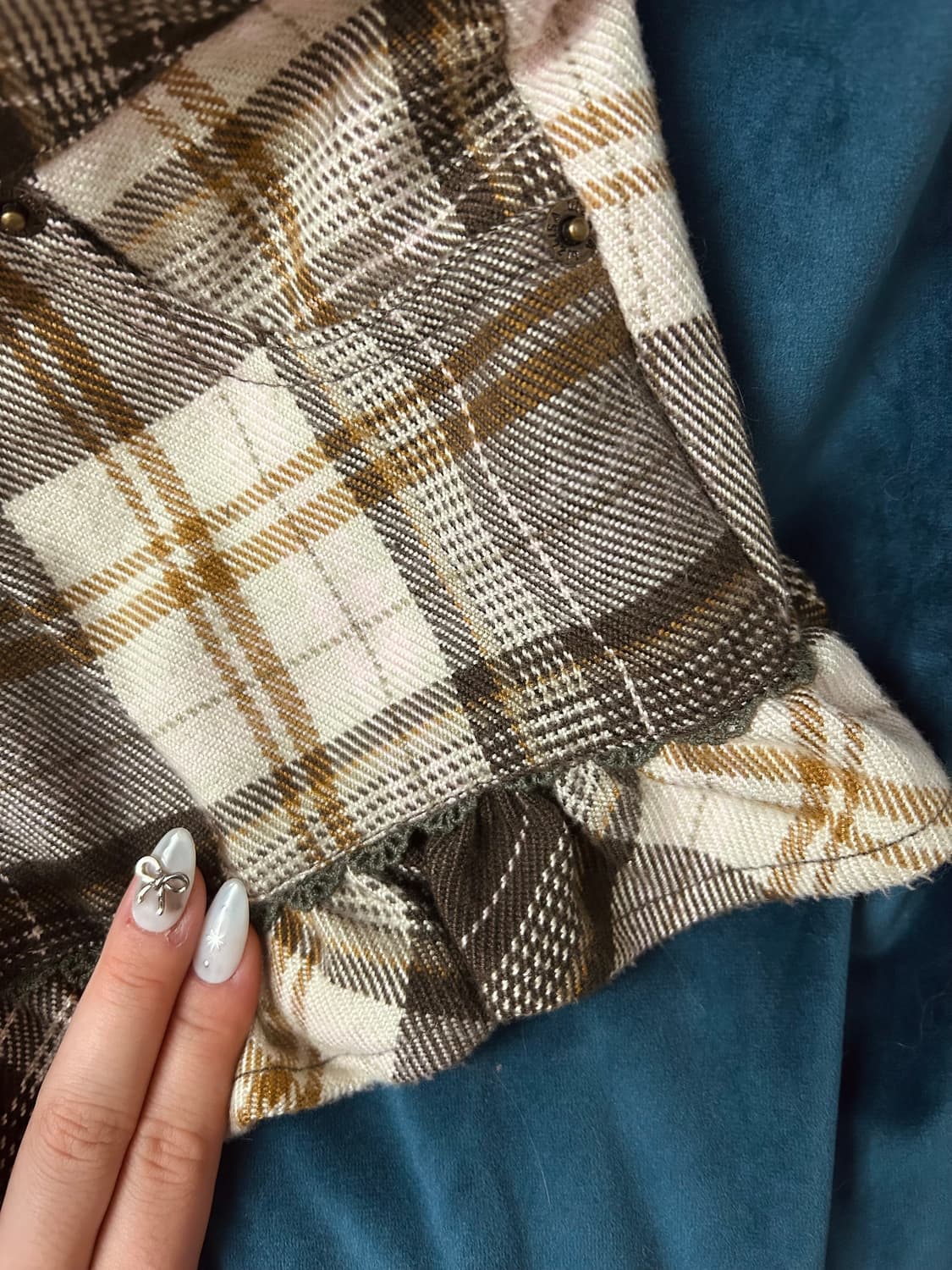 리즈리사 개대장 초코바닐라깔 라떼갸루 로우라이즈 숏팬츠 상품이미지4