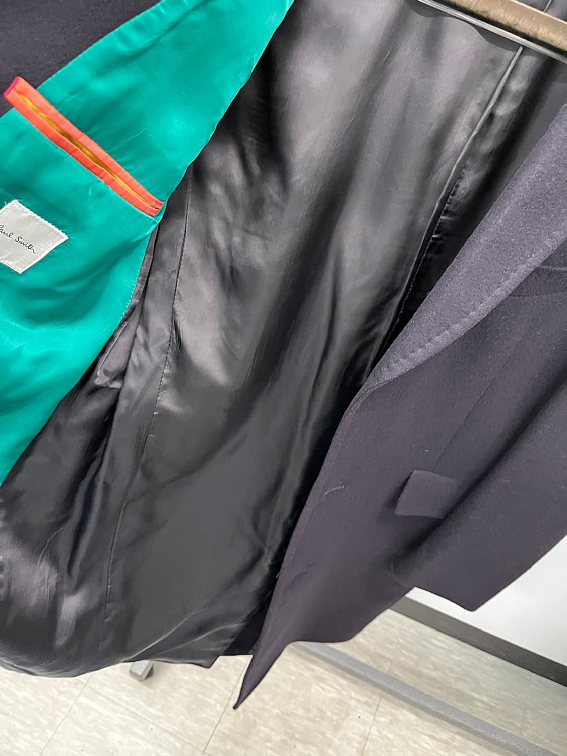 100-105) 폴스미스 이태리 캐시미어 코트  상품이미지7