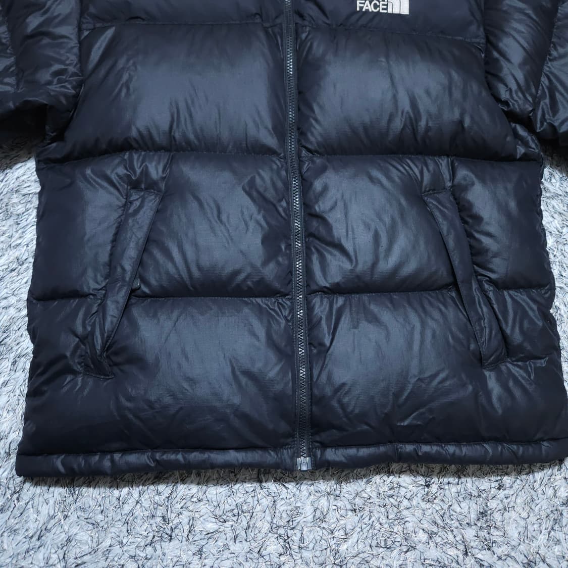 노스페이스) M 남자 블랙 눕시패딩 / 왕눈이샵 상품이미지5