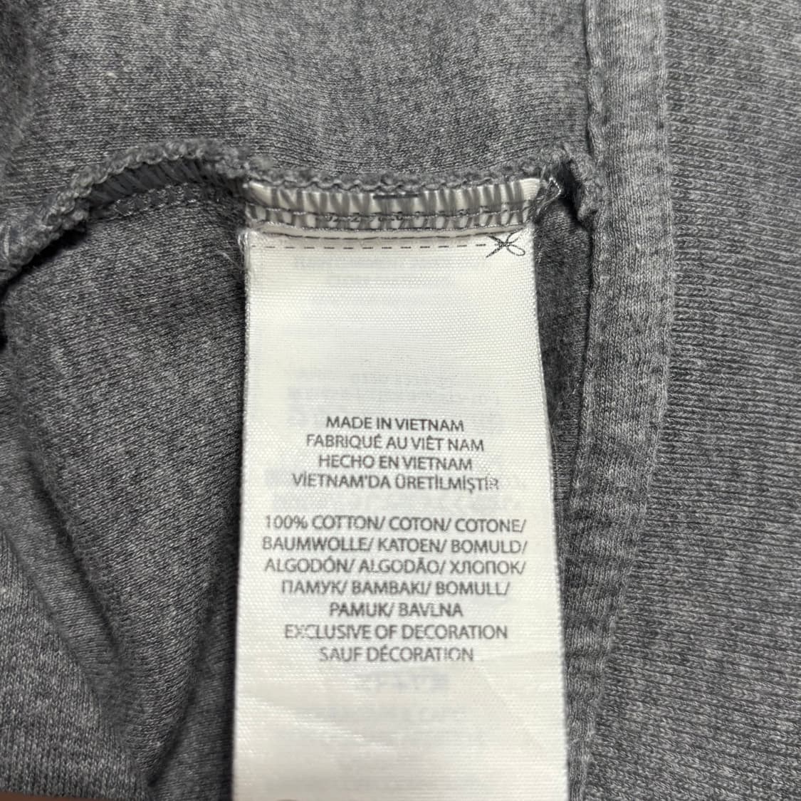 XL 폴로랄프로렌 그레이 코튼 집업 자켓 상품이미지5