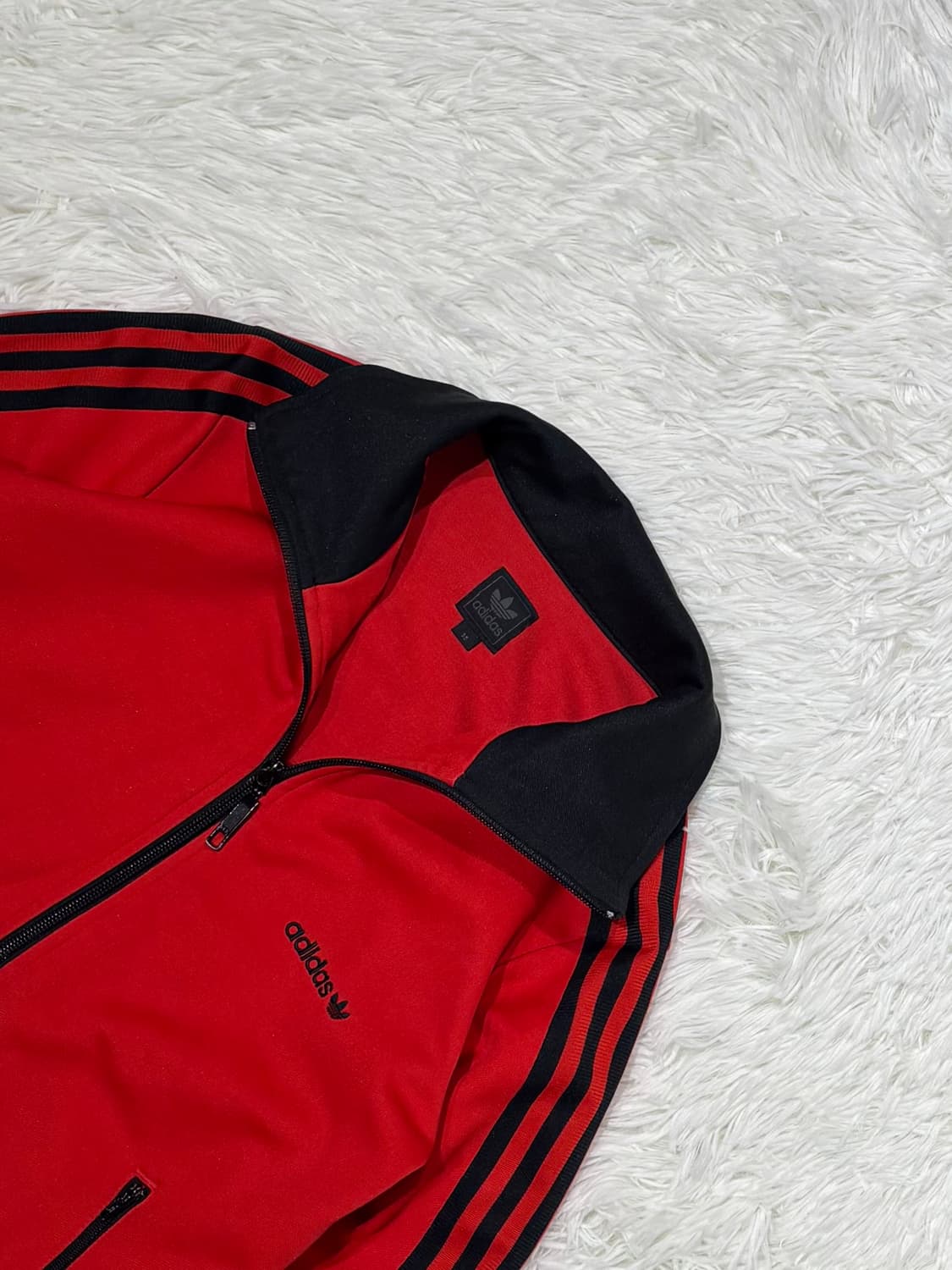 아디다스 베켄바우어 레드 트랙탑 상품이미지5