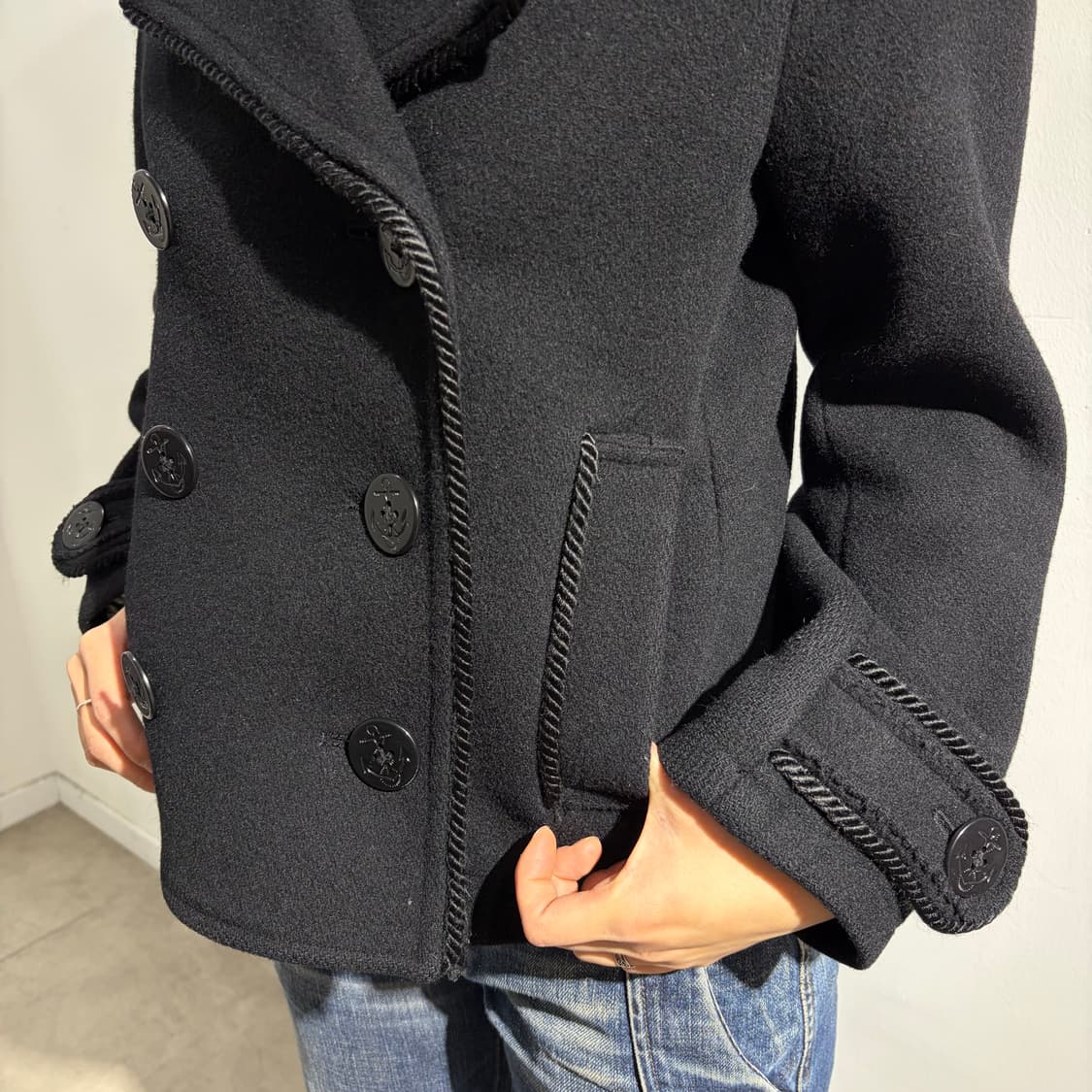 Rna 유니콘 키치 울 자켓 피코트 상품이미지3