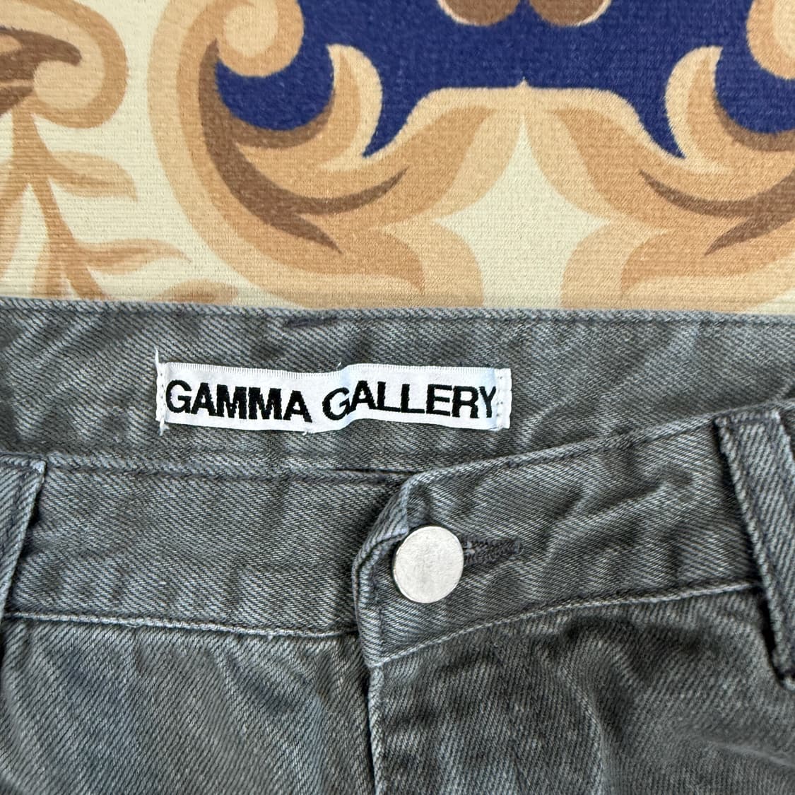 (L)감마갤러리 GAMMA GALLERY 워싱 더블니 팬츠 상품이미지2