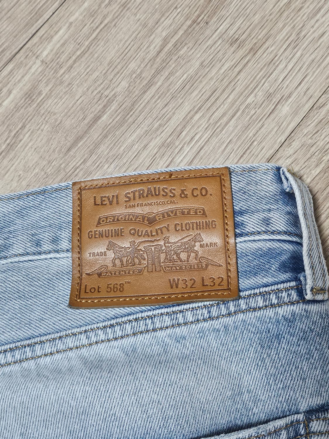 리바이스 568 스테이 루즈 진 팝니다. 상품이미지4