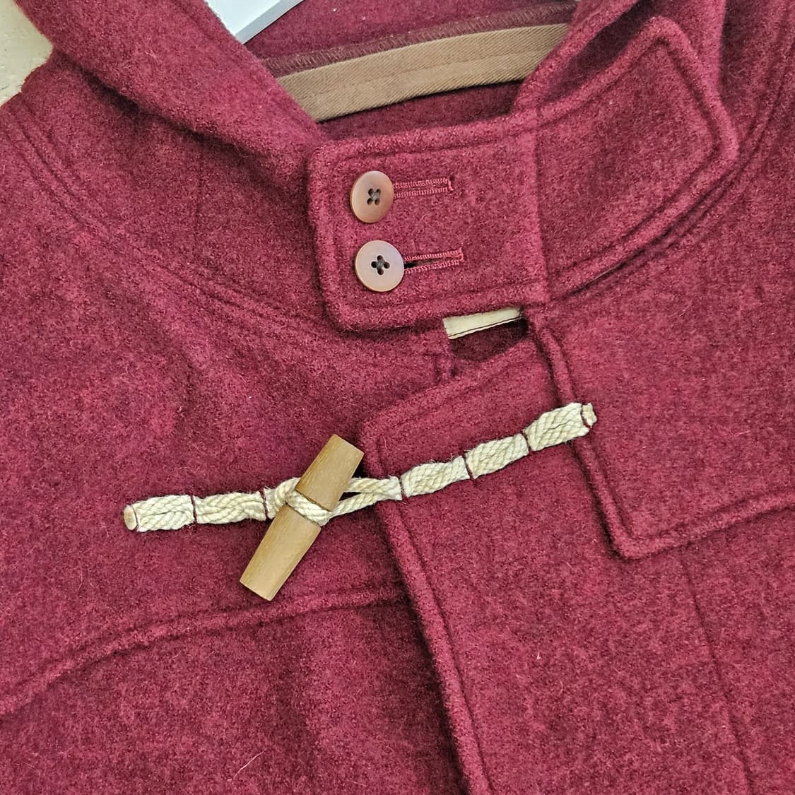 KARL HELMUT 울 더플코트 떡볶이코트 3XL 상품이미지3