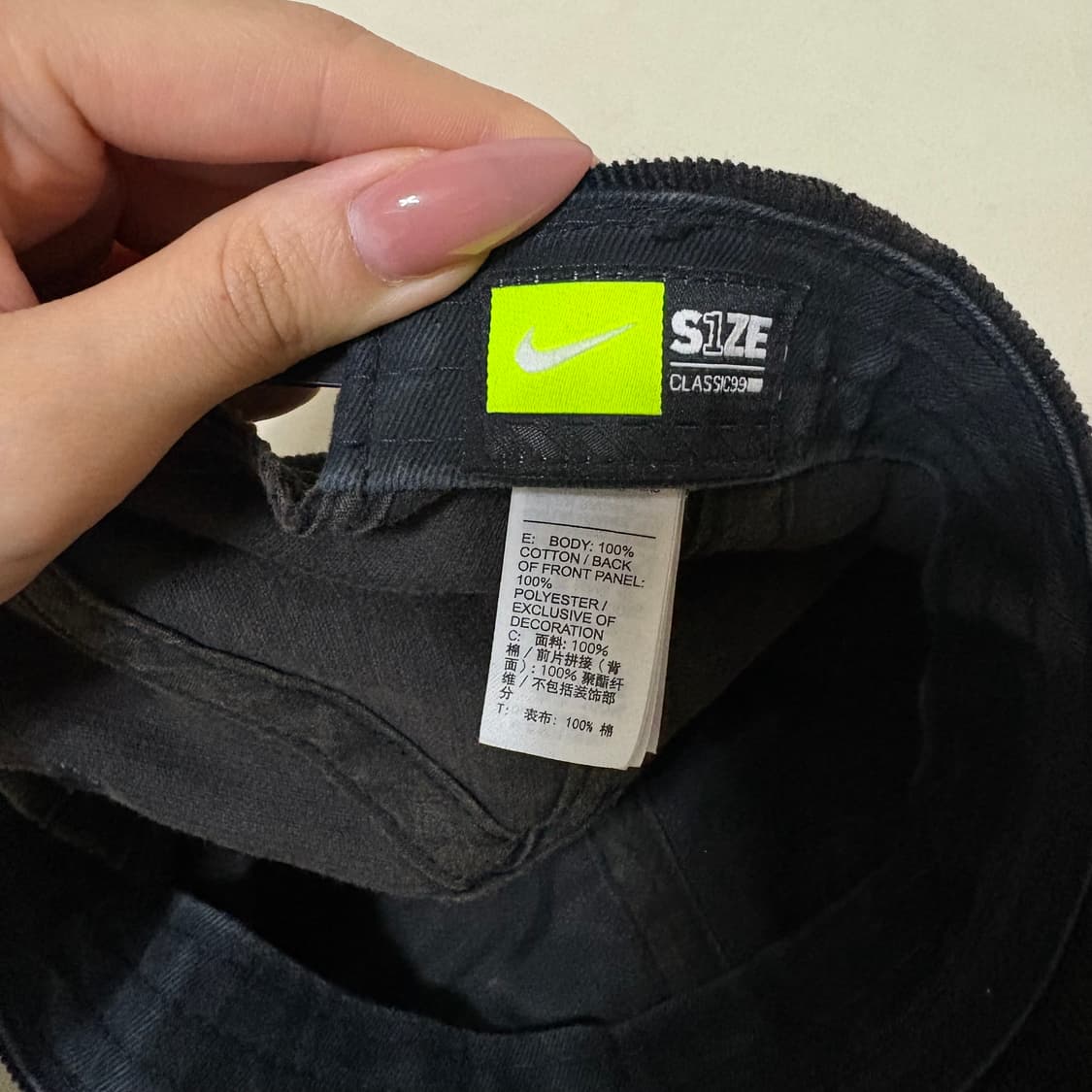 나이키 코듀로이 볼캡 상품이미지2