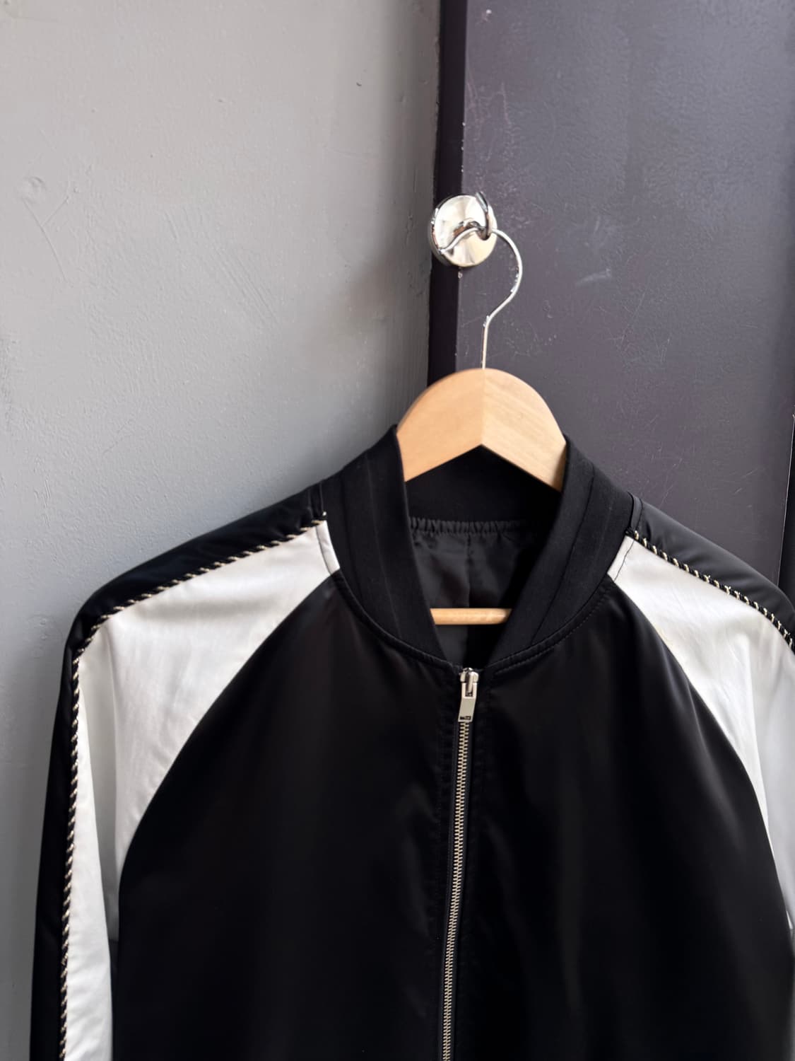 105/ 시스템옴므 자수패턴 스카쟌 집업 자켓 상품이미지4