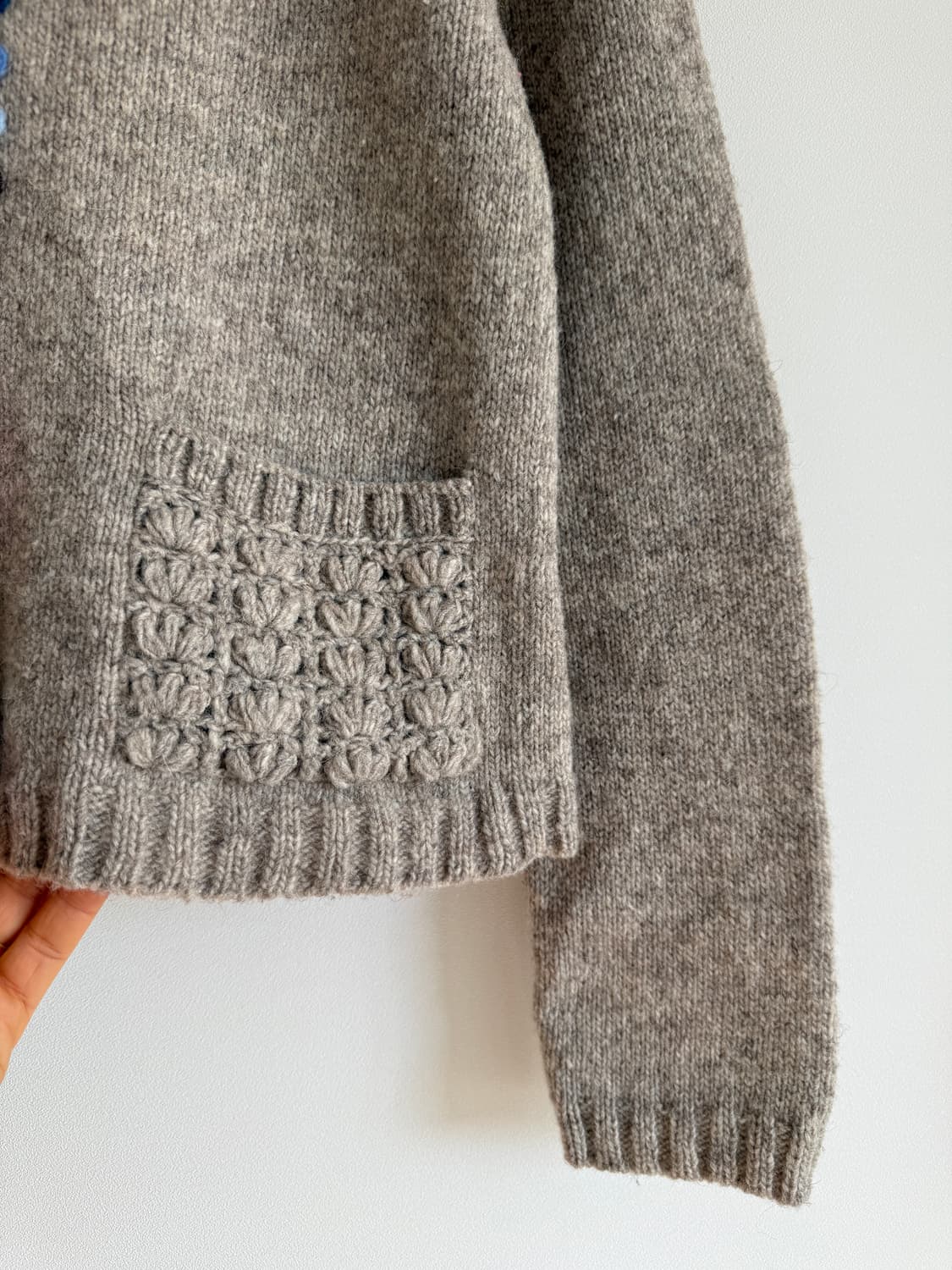 Pre owned 울 가디건 상품이미지4