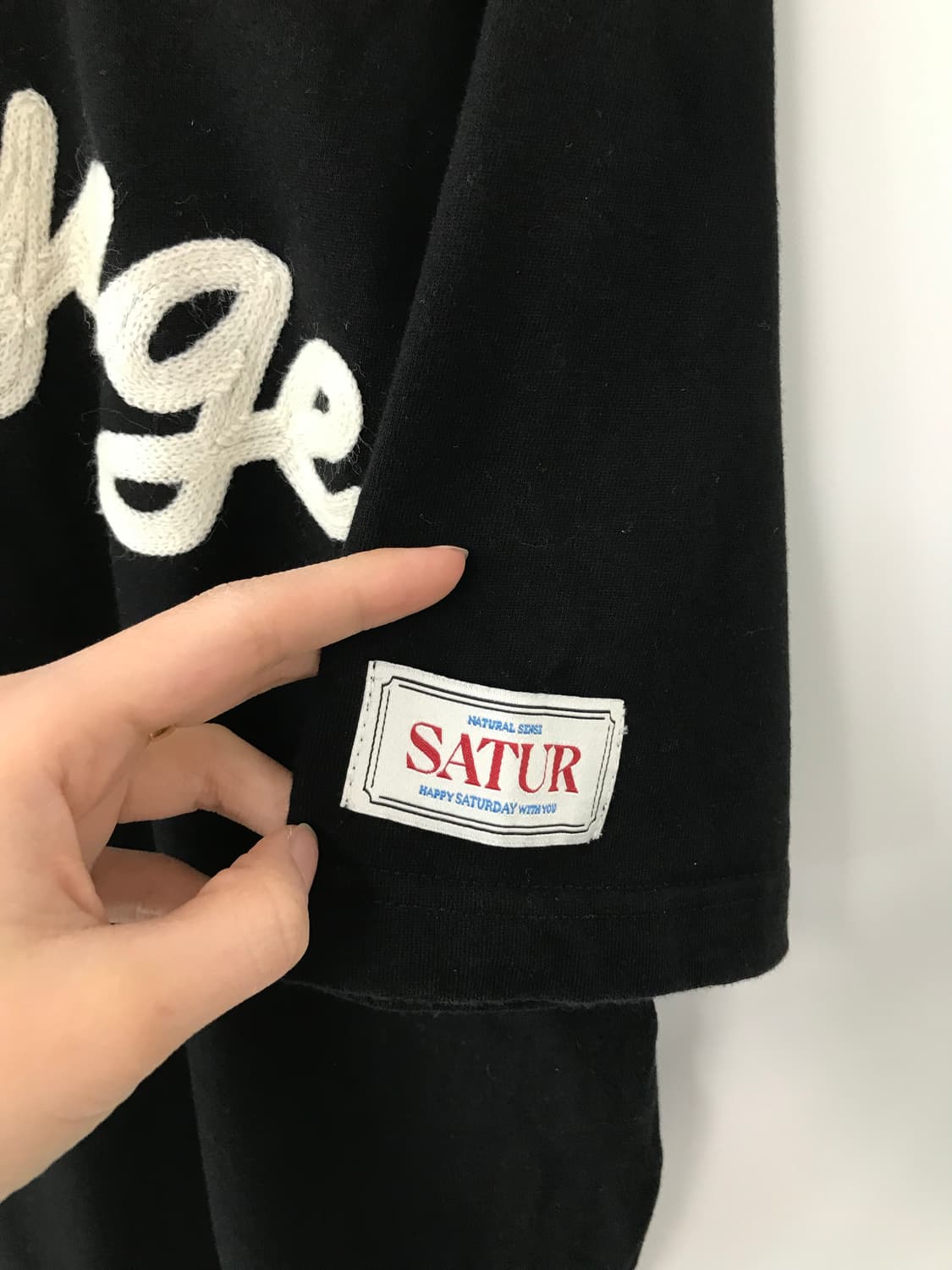 세터 본 보야지 블랙 반팔 티셔츠 상품이미지4