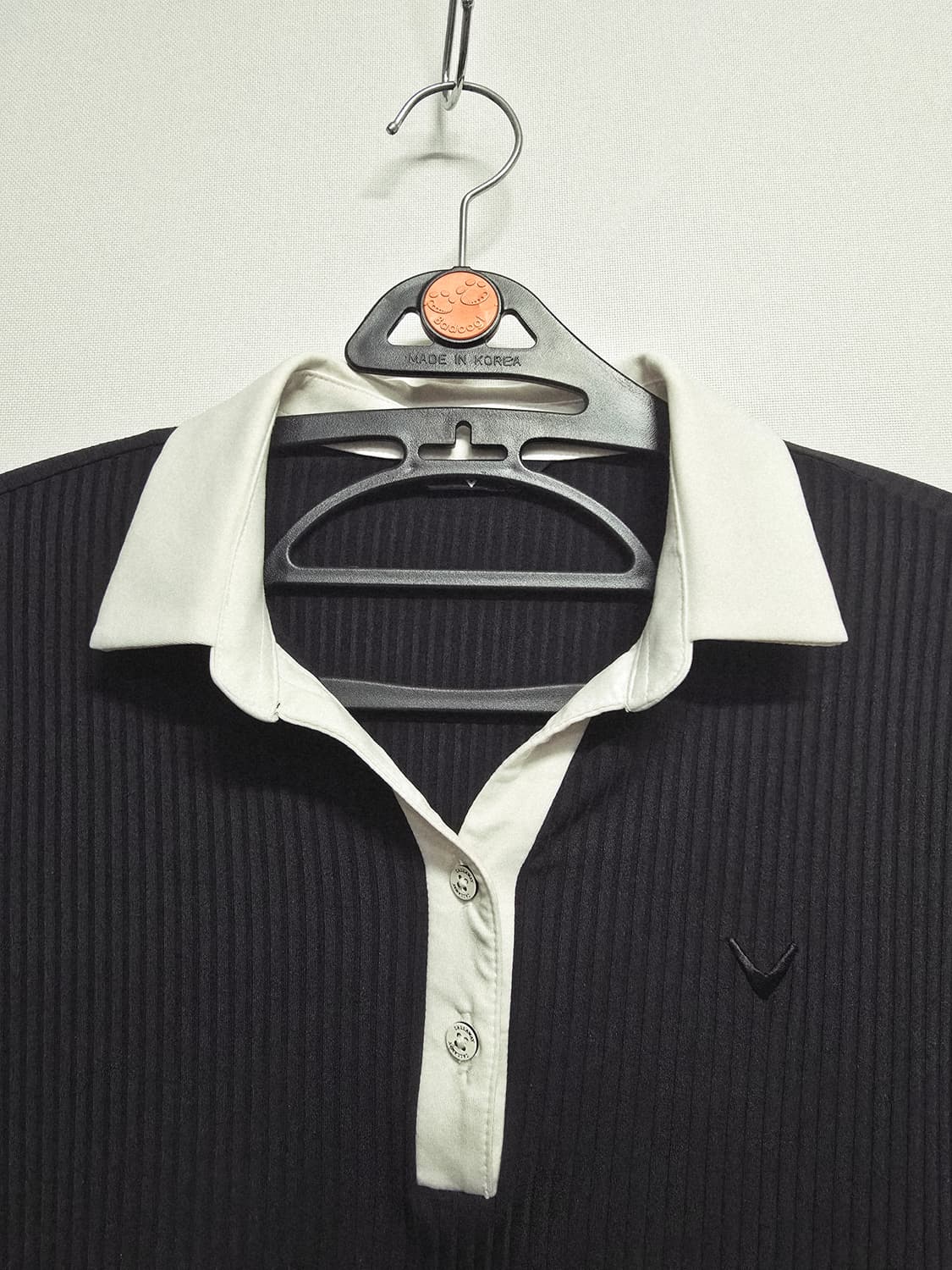 겔러웨이 블랙  니트 카라 티셔츠95 상품이미지2