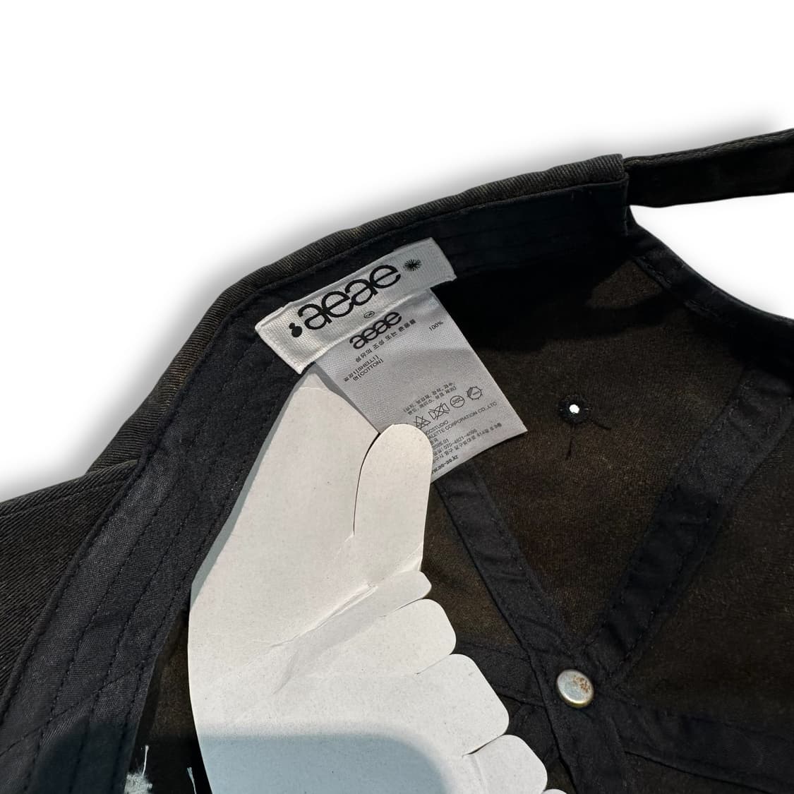 aeae 더티워싱 볼캡 상품이미지4