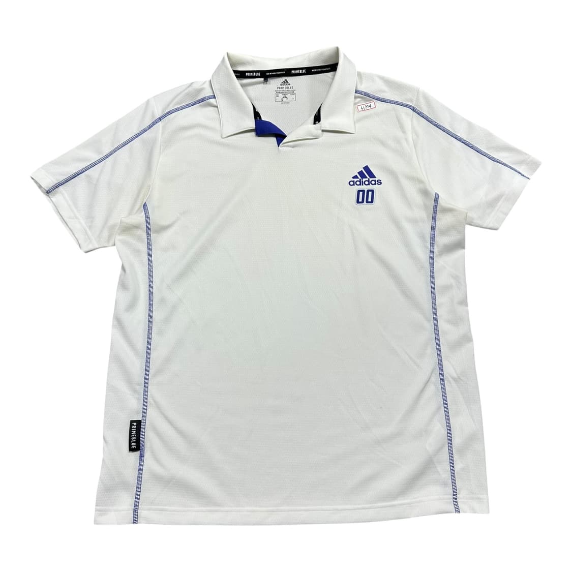 ✨ (바배) 아디다스 골프 프라임 블루 카라 반팔티  상품이미지1