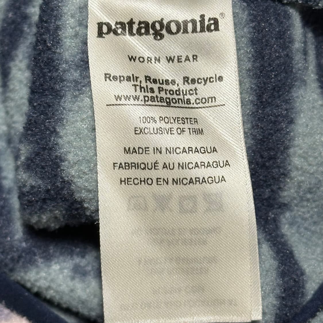 XS 파타고니아 신칠라 플리스 상품이미지5