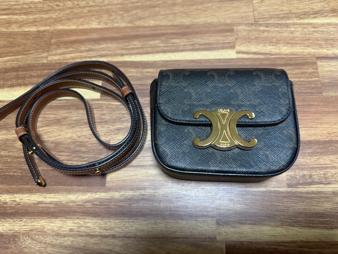 셀린느 미니 클로드 트리오페 탄✨ 상품이미지7