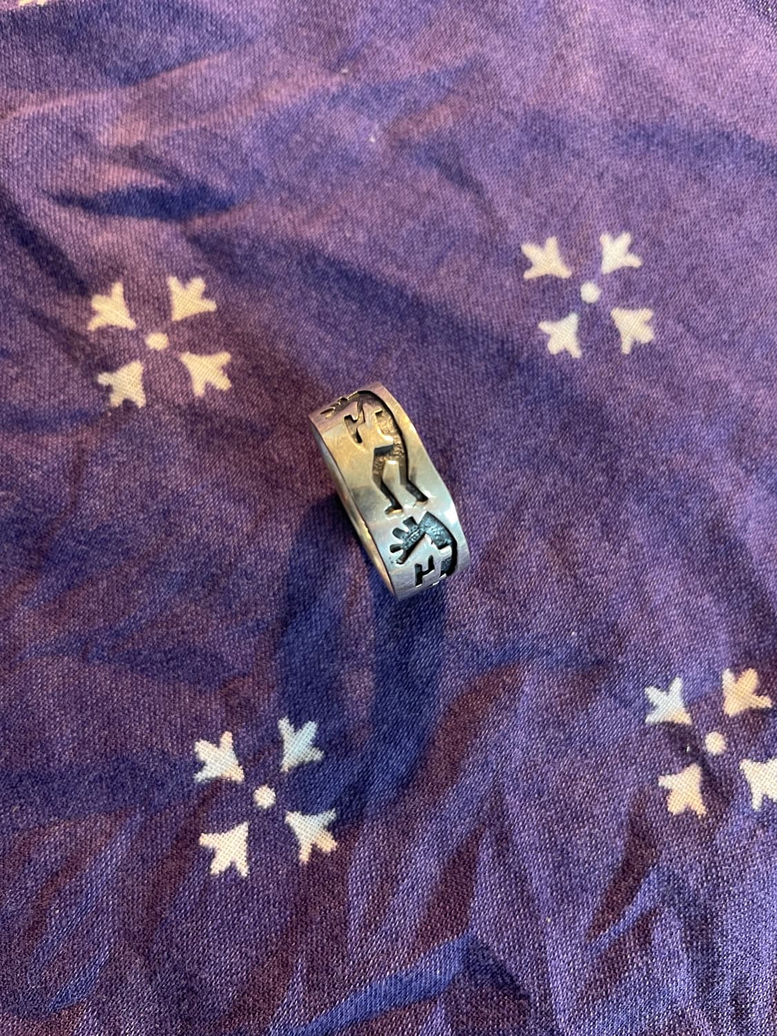 Vintage 925 Silver Kokopelli Ring   상품이미지3