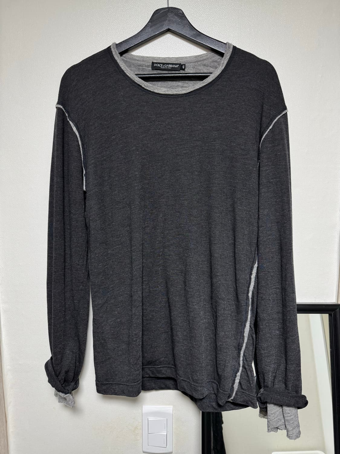 돌체앤가바나 레이어링 롱슬리브 상품이미지2