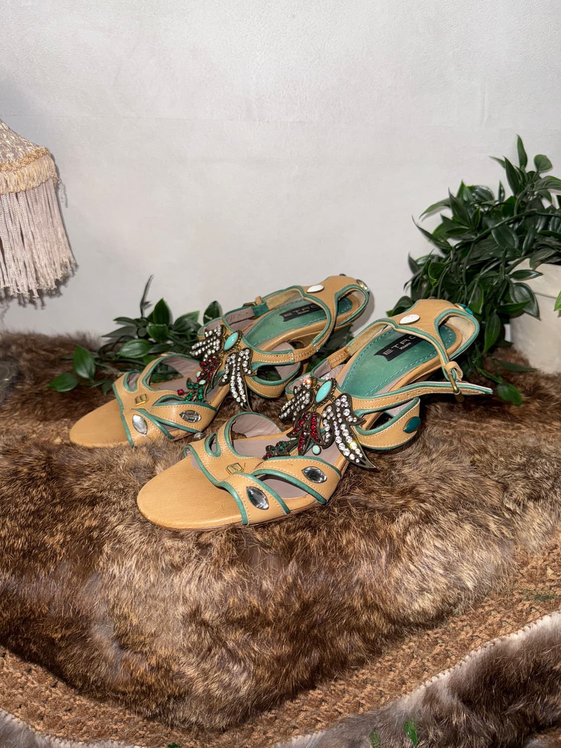 ETRO fairy cubic heel sandals  상품이미지2