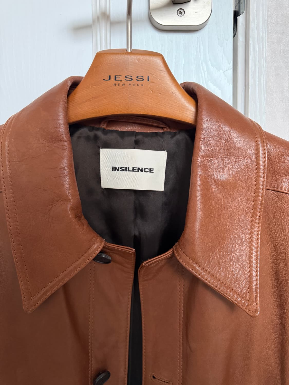 인사일런스 리얼레더 자켓 상품이미지7