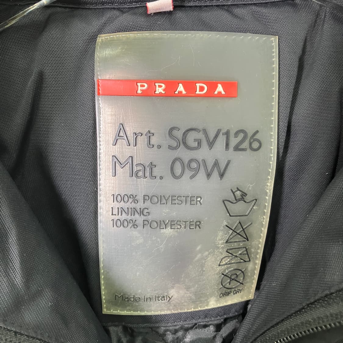 프라다 블랙 후드 퍼 야상 패딩  상품이미지3