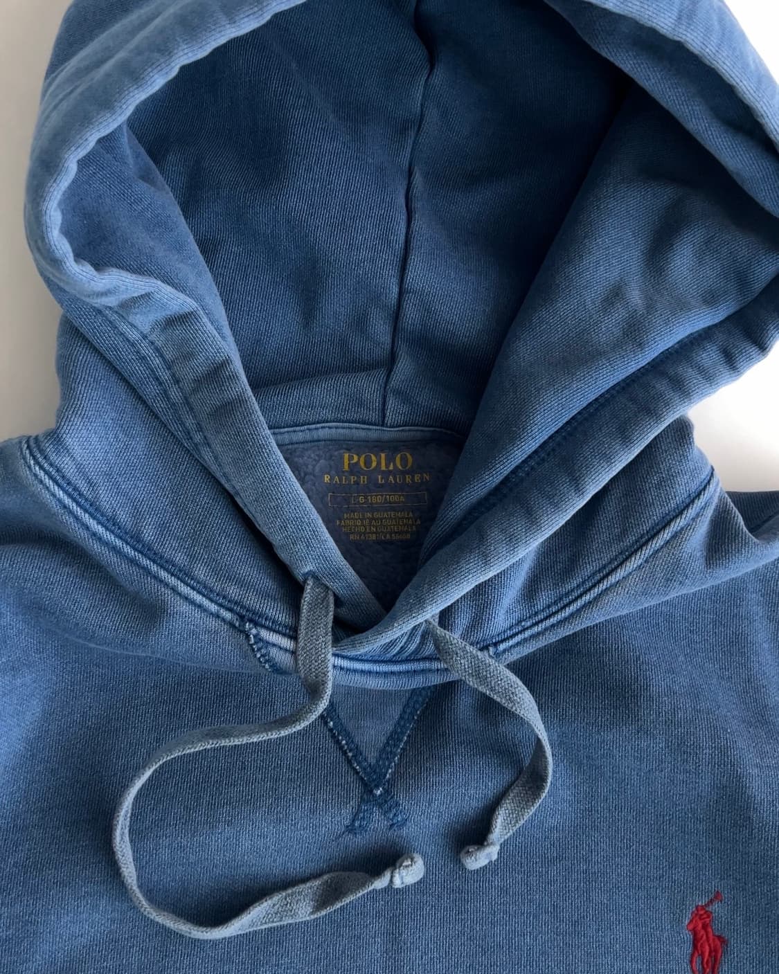 폴로 랄프로렌 피그먼트 후드 L 상품이미지3