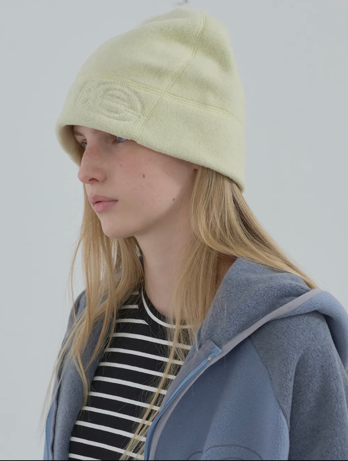 엔조블루스 플리스 비니(레몬) 상품이미지2