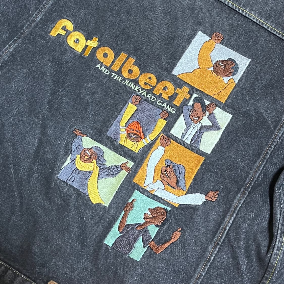 유일매물) 플래티넘푸부 흑청자켓 상품이미지3