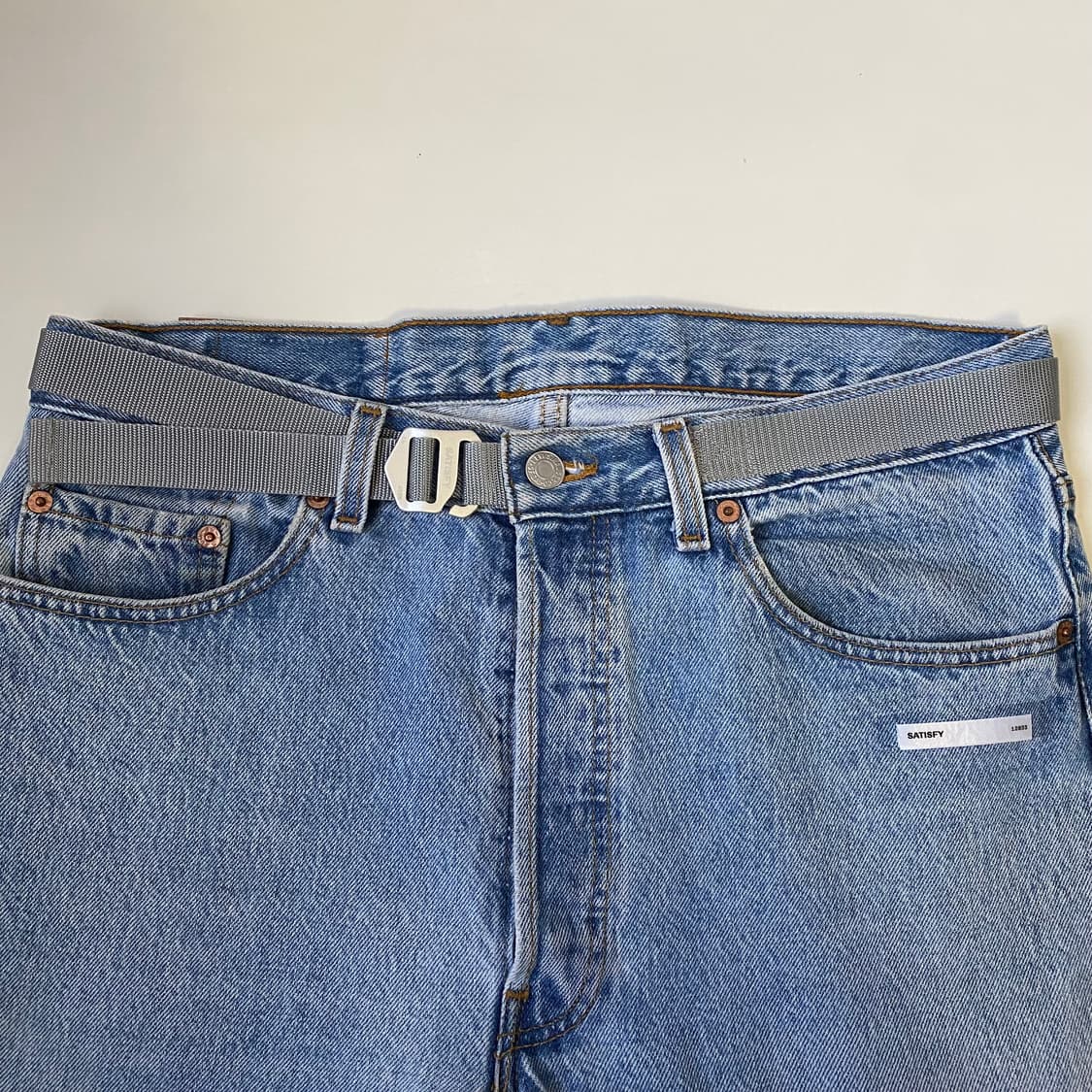 [32] 리바이스 x 새티스파이 501 리포제스드 클라임 진 데님 상품이미지3