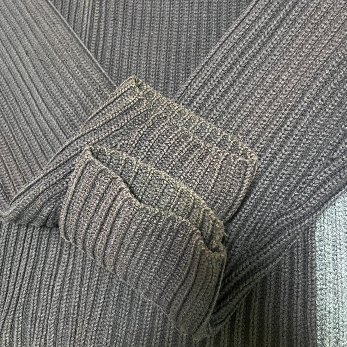 90‘s 게스 니트 집업 상품이미지4