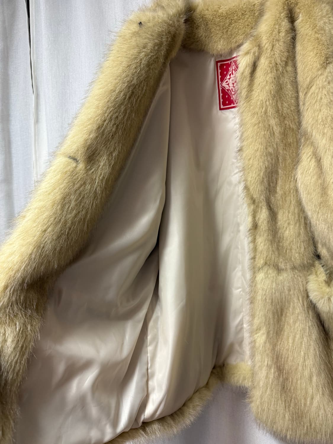 플리즈프로젝트 퍼자켓 베이지 상품이미지3