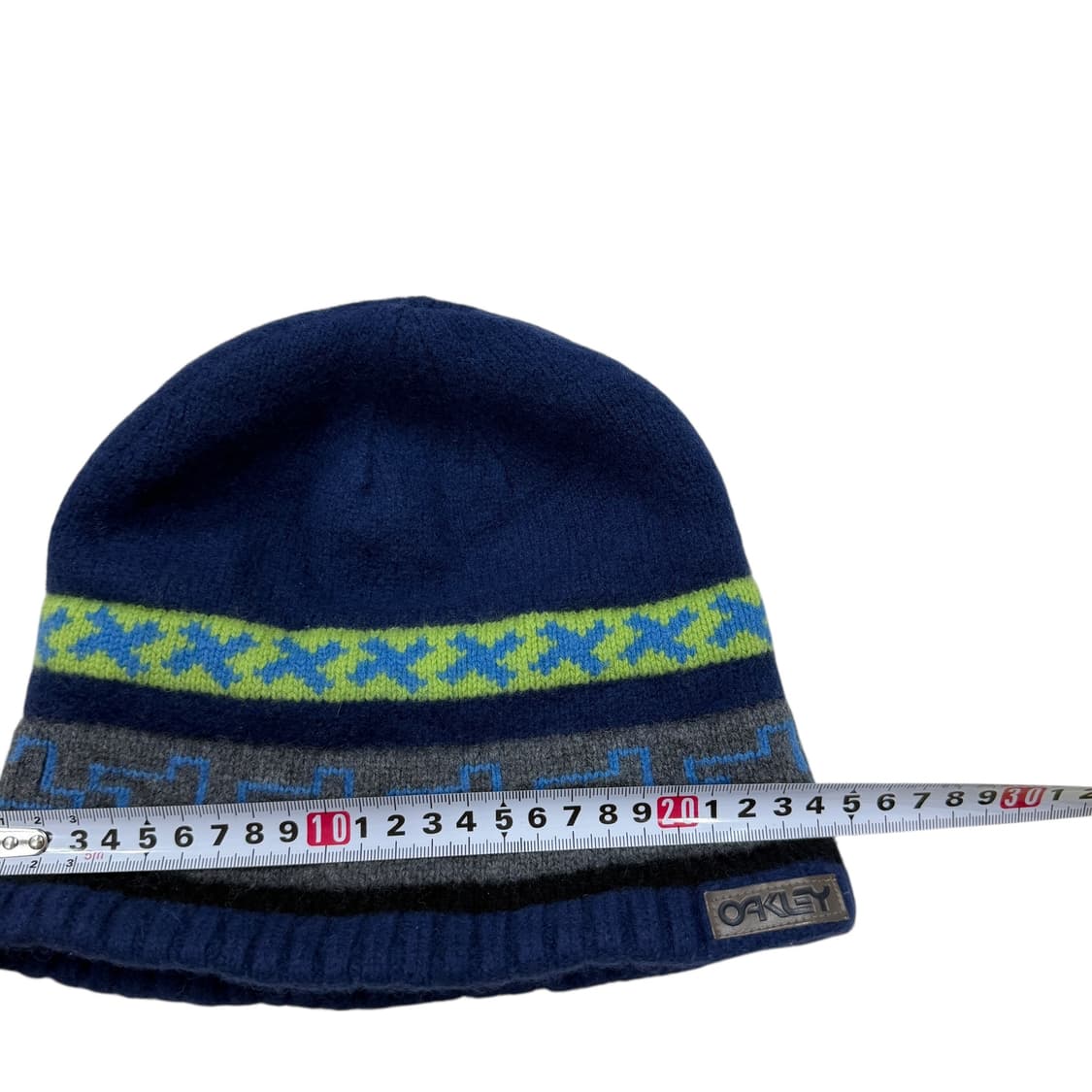 오클리 빈티지 패턴 니트 비니 모자 상품이미지5