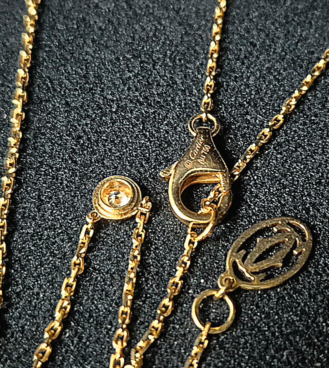 (미사용) 까르띠에 다무르 네크리스 핑크골드 미니 xs 상품이미지5