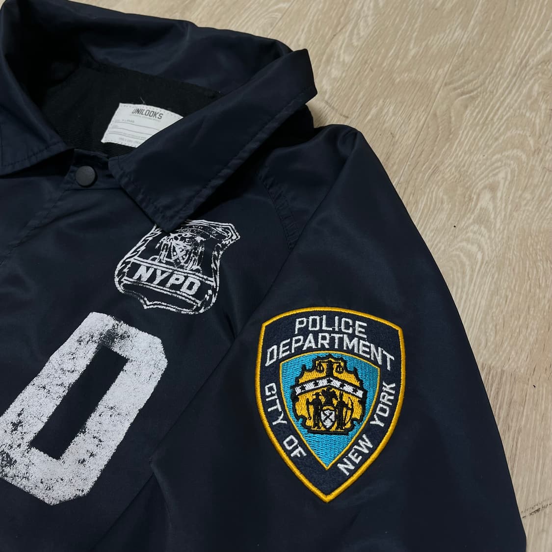 유니룩스 올드스쿨 패치 바시티 코치 자켓 XL/105 상품이미지5