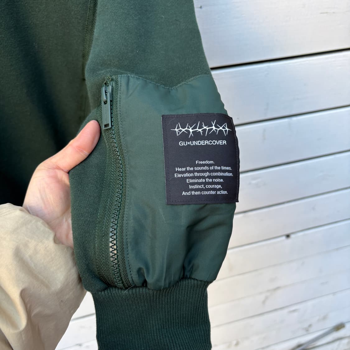 Gu x Undercover 지유 x 언더커버 맨투맨 상품이미지4