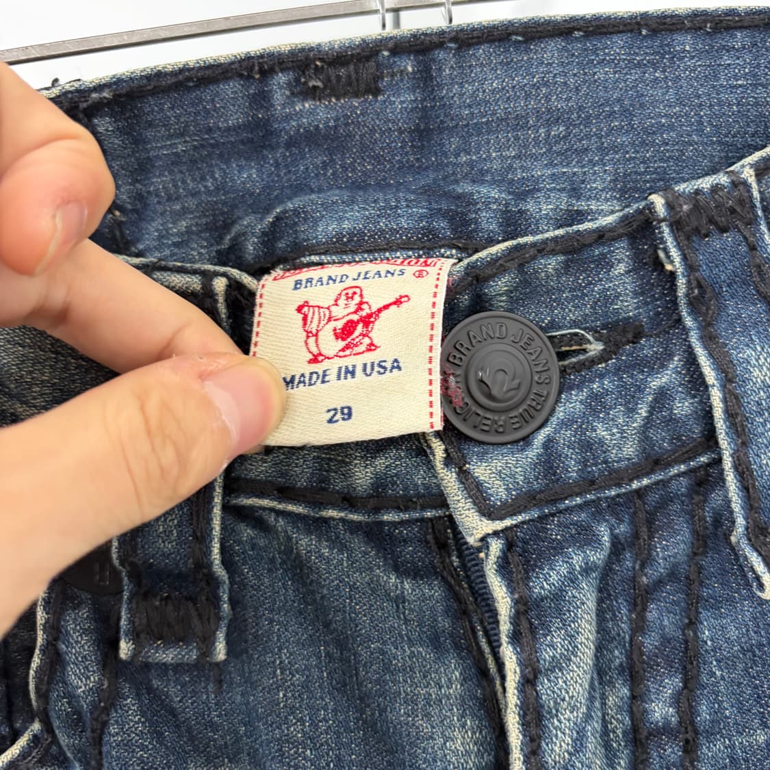 트루릴리전 부츠컷 데님 팬츠 상품이미지8