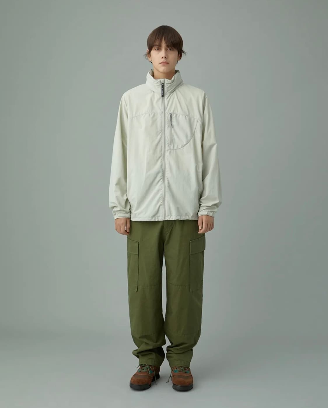 Khakis nylon mil jacket (stone) 상품이미지3