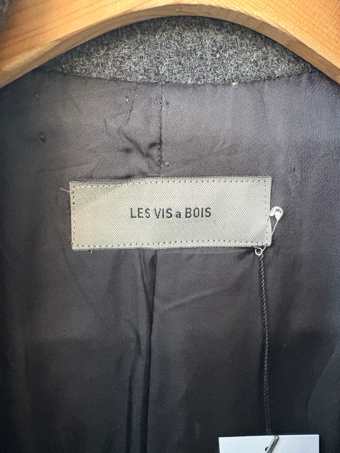 LES VIS a BOIS 울 싱글 코트 상품이미지6