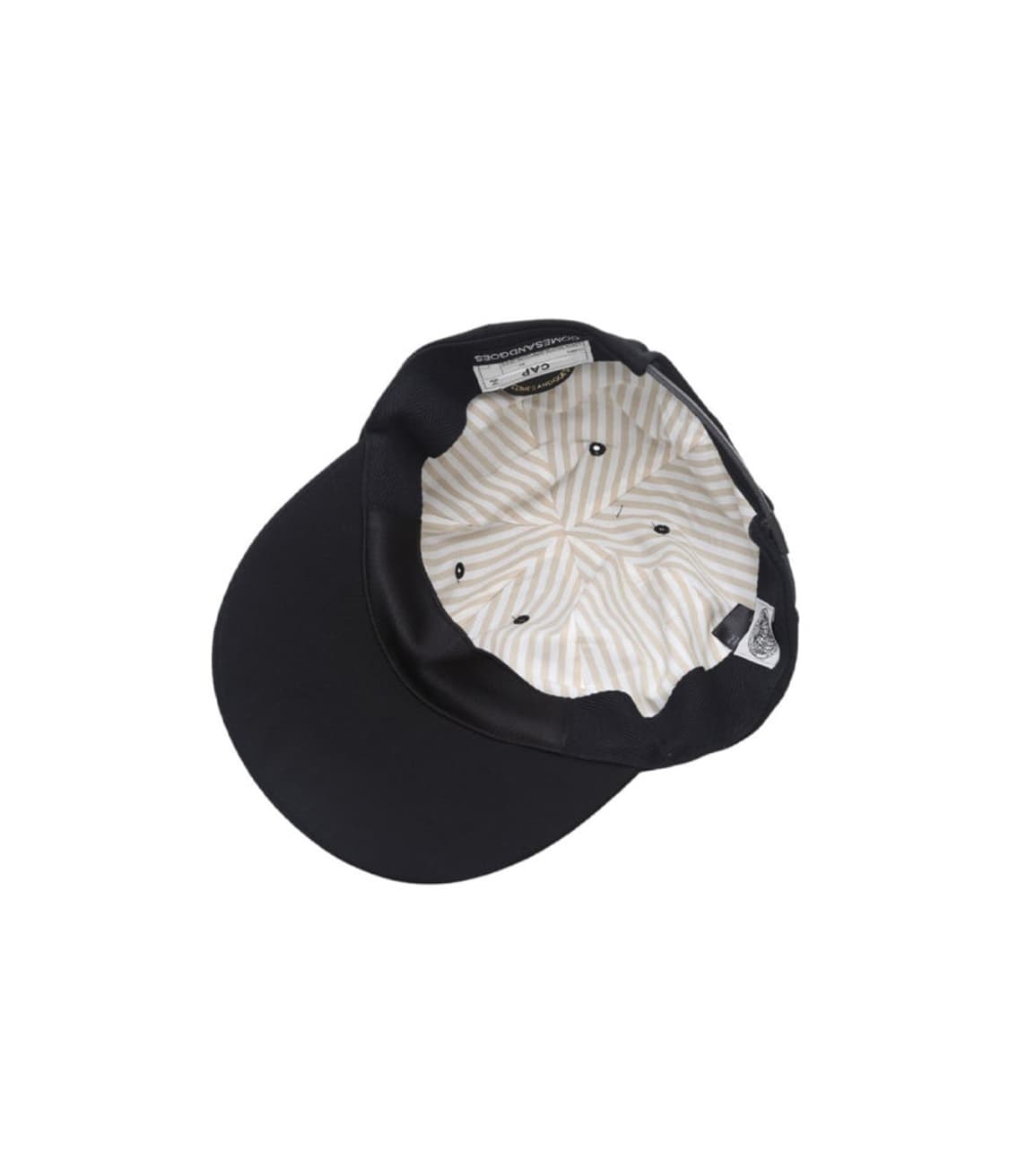 컴즈앤고즈 x 쿠퍼스타운 볼 캡 NYBYC 1935 울 캡 블랙 상품이미지5