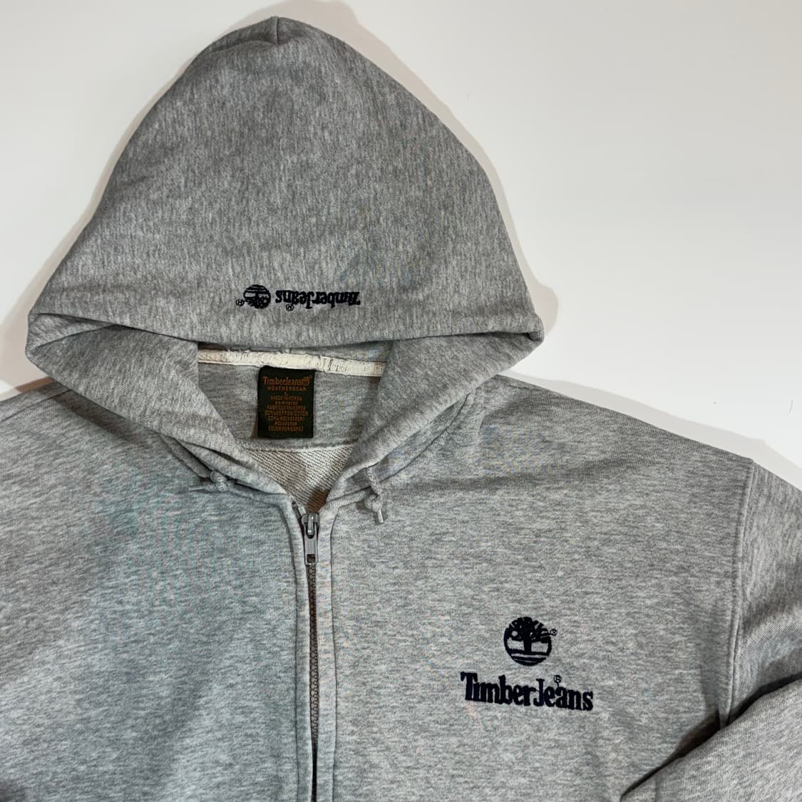 Timberland Timberjeans 그레이 후드집업 상품이미지2