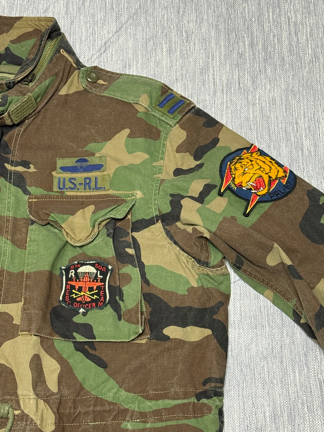 폴로 랄프로렌 카모 M65 야상 상품이미지3