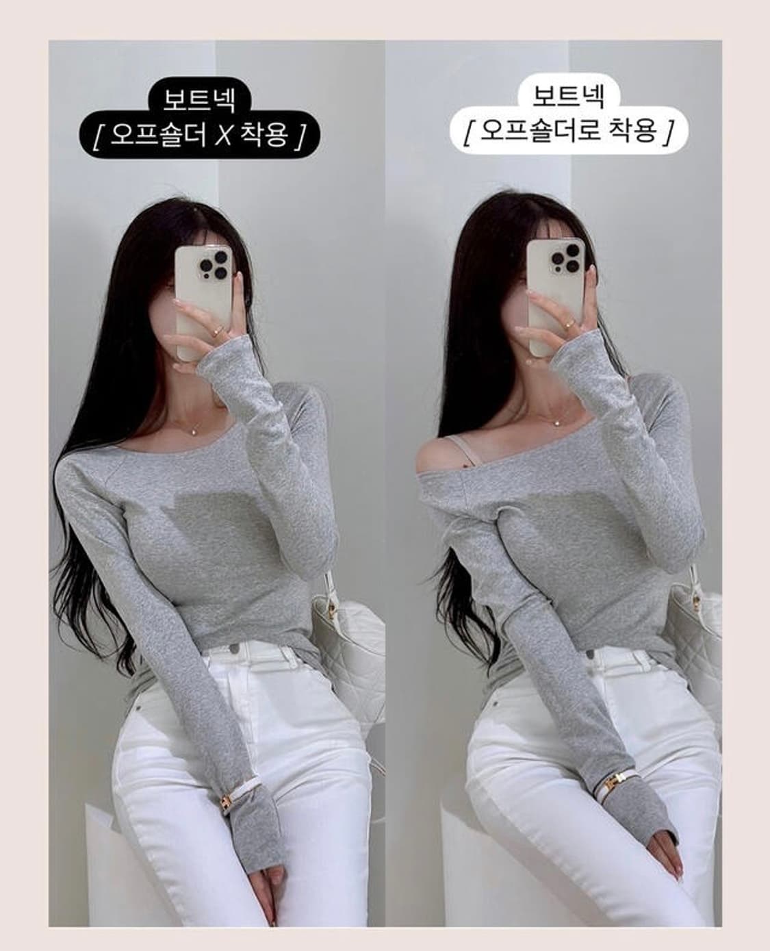메이윤 24ver. [자체제작] 모달 속기모 티셔츠 4종 상품이미지1
