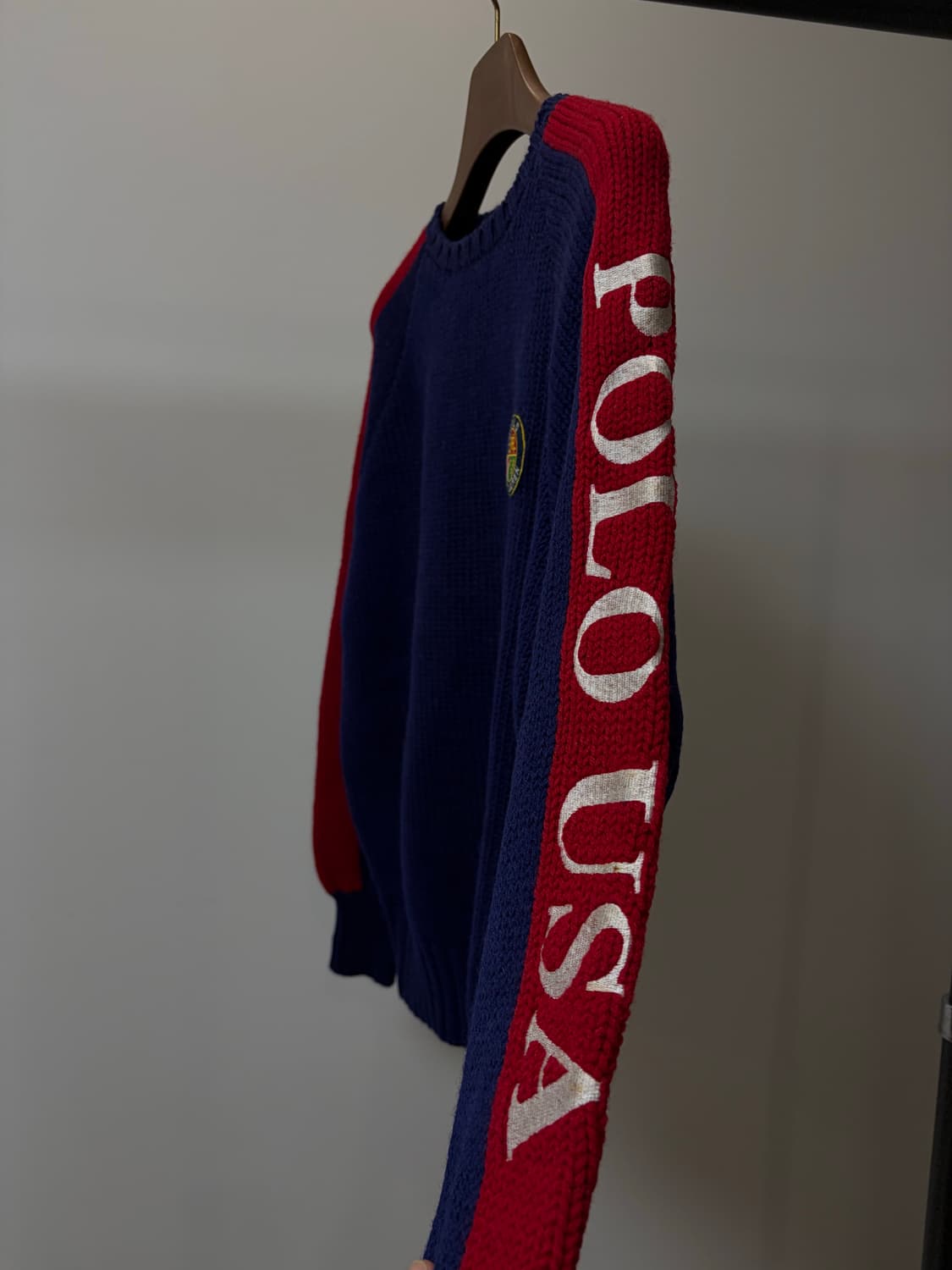 80s 폴로 랄프로렌 에스에이치 울 니트  상품이미지3