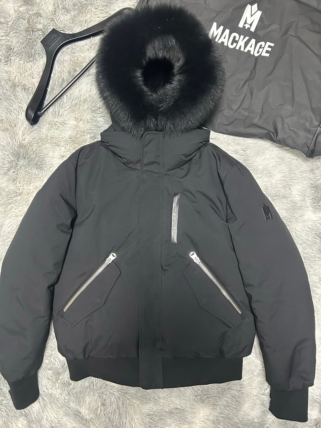 [23fw/풀구성] 맥케이지 딕슨 블랙퍼 42 상품이미지1