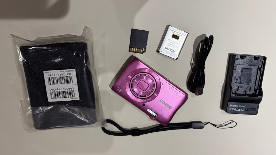 니콘 쿨픽스 s3700 핑크 빈티지디카 상품이미지1